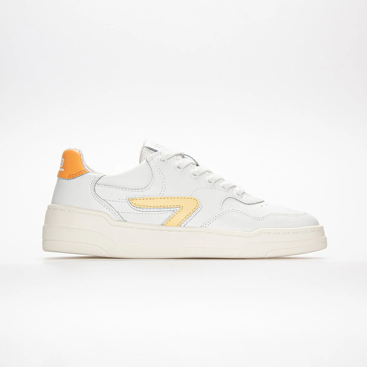 Court | White/Sun Yellow/Papaya | Women